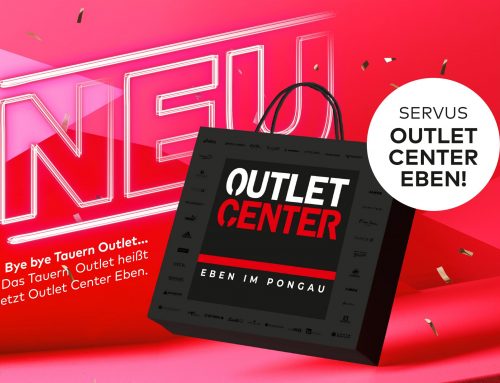 Riesiger Relaunch: Tauern Outlet wird zu Outlet Center Eben